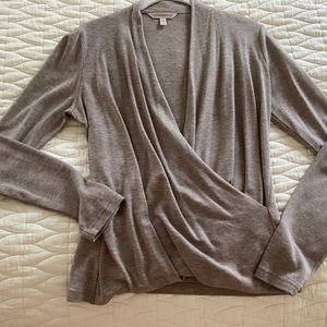 Womens Banana Republic Faux Wrap Top